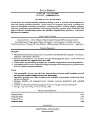 customer service manager resume