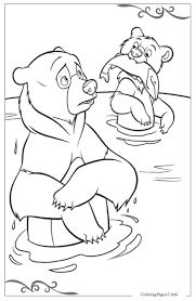 Brother Bear Free Coloring Pages For Girls Bear Coloring Pages Teddy Bear Coloring Pages Disney Coloring Pages