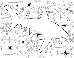 100% free sea life coloring pages. 2 Shark Coloring Pages For Shark Week Favecrafts