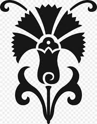 This design comes with a free top edge stencil: Flower Vintage Clothing Islamic Geometric Patterns Drawing Png 862x1098px Flower Art Black And White Designer Drawing