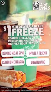 Since i did the mobile order i went to the counter. This Happen Every Friday And I Just Got Some I M As Happy As A Clam Taco Bell Coupons Printable Coupons Free Printable Coupons