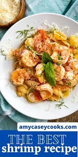Shrimp With Roasted Tomato Sauce And Goat Cheese Recipe In 2021 Entree Recipes Seafood Recipes Best Seafood Recipes