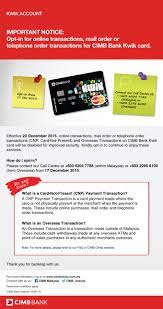 Home » personal » cards » debit card » debit card activation. Cimb Debit X Used For Online Purchase Anymore