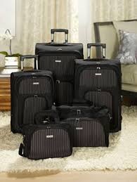 Luggage sets prepare the traveler for any length of trip and all possible scenarios. Homechoice Wall Street Black Luggage Set Luggage Sets Luggage Wall Street
