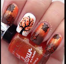 60 Fall Inspired Nail Designs Leaves Owls Pumpkins More Nail Designs Fall Nail Art Fall Nail Designs