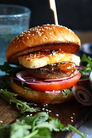 I love a great burger. Halloumi Burgers The Last Food Blog
