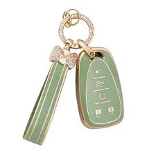 Amazon.com: PIFOOG Key Fob Cover for Chevy 5 Buttons Keys Shell Case TPU  Bling Car Keychain Protector Accessories for Equinox Malibu Blazer Camaro  ...