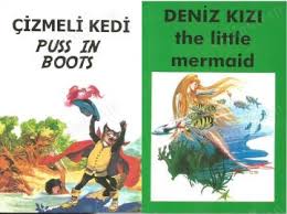 Ingilizce Turkce Hikaye 1 Ve 2 Kitap Seri 1 Cizmeli Kedi Puss In Boots 2 Deniz Kizi The Little Mermaid Nadir Kitap