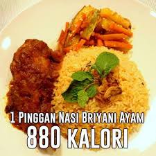 389 kalori nasi goreng satu piring: Nilai Kalori Dalam Makanan Popular Rakyat Malaysia Maria Firdaus