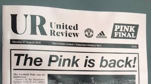 The #1 man utd news resource. Manchester United Unveil Pink Away Kit As Tribute To City S Defunct Sports Paper Uk News Sky News