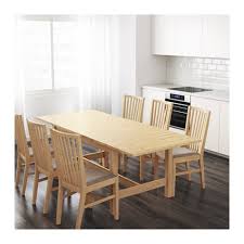 Dining room table, six chairs. The Table Search Is Over Brown Sugar Toast