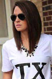 A Line Bob Long Bob Lob Hairstyle Hair Styles Thick Hair Styles Lob Hairstyle