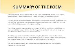 Poem 3 The Miller Of The Dee Ppt Video Online Download