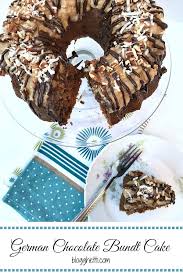 Instant espresso powder, i like medaglia d'oro 1 tbl. German Chocolate Bundt Cake With Homemade Coconut Frosting