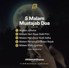 Di dalam bulan sya'ban terdapat nisfu sya'ban yang pada kehidupan umat muslim tanggal setengah atau pertengahan bulan sya'ban nantinya ada amaliah tersendiri yang diamalkan guna mendapatkan keberkahan. Malam Nisfu Sya Ban Denaihati