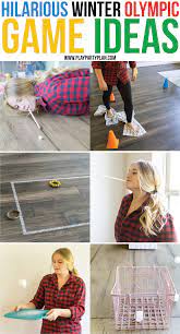Hilarious Winter Olympic Themed Party Games Olympic Party Games Olympic Games For Kids Winter Olympics Party
