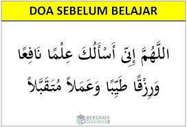 Doa Sebelum Belajar Arab Latin Arti Dan Keutamaannya