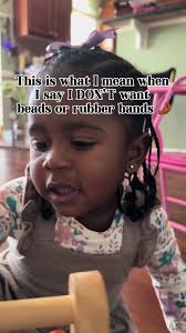 No Hair Beads Allowed in Daycare