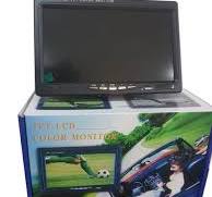 Black 7 Inch HD TFT LCD Color Monitor