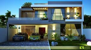 One Kanal House In 2020 Modern Bungalow House Design Duplex House Design Modern Bungalow House