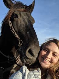 The Eighth Pole: Harley the escort pony: A horse and a half