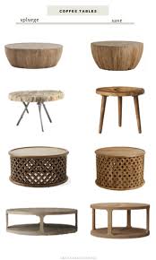 How to decorate a coffee table. Round Coffee Table Looks For Less Coffee Table Cool Coffee Tables Wooden Stool Designs