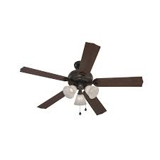Harbor Breeze E Rlg52nwz5c Barnstaple Bay 52 In Bronze Indoor Downrod Mount Ceiling Fan With Light Kit Vip Outlet