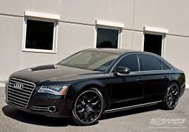 2013 Audi A8 With 22 Gianelle Puerto In Matte Black Wheels Wheel Specialists Inc Auto S