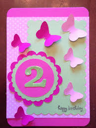 2nd Birthday Happy Birthday Wishes For 2 Year Old Daughter Little Girls 2nd Birthday Card I Made Card Making Birthday Girl Birthday Cards Animated Birthday Cards