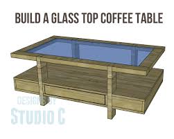 I decided that this pallet could be put to use right away to give my old glass top coffee table a new life, sort of like i did with my pallet top table, except i used a fun triangle pattern on that project. Build A Glass Top Coffee Table With Drawers