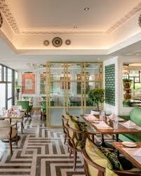 Personal project to create a dining room interior with an oriental aesthetic. The Verandah Restaurant Mandarin Oriental Bangkok Designwilkes Archello