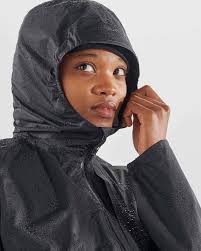 Giacca con cappuccio Salomon Bonatti Waterproof donna