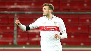 Assisted by borna sosa with a cross following a set piece situation. Vfb Stuttgart Sasa Kalajdzic Argert Sich Uber Doppelpack Gegen Union Vfb Stuttgart Sport Bild