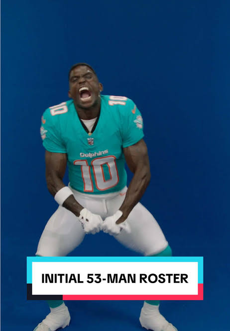 Miami Dolphins Initial 53-Man Roster Revealed