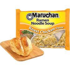 On sale, i thus was having a good filling meal for about a buck. 24 Packs Maruchan Roast Chicken Instant Ramen 3 Oz Walmart Com Walmart Com