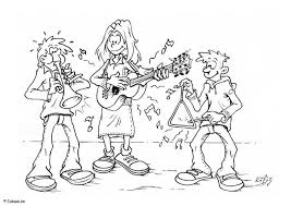Erza mal vorlage / fairy tail coloring pages coloring4free. Malvorlage Musikunterricht Kostenlose Ausmalbilder Zum Ausdrucken Bild 7337