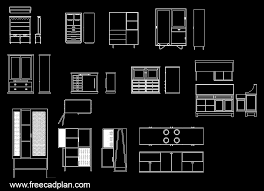 ★【various kitchen cabinet autocad blocks & elevation v.2】all kinds of kitchen cabinet cad drawings bundle. Cupboard Dwg Cad Block In Autocad Download Free Cad Plan