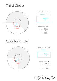 Diy Tips Circle Skirt Formulas Half Third And Quarter Diy Circle Skirt Circle Skirt Calculator Sewing Circles
