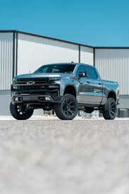 CHEVROLET SILVERADO 4PLAY WHEELS 4P70 RIMS 22X10 35X12.5X22 MICKEY THOMPSON  TIRES 6 INCH SUSPENSION LIFT - 4PLAY Wheels