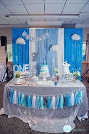 Easy Baby Boy 1st Birthday Decoration Ideas For Boy Elephant Birthday Party Ideas Photo 1 Of 27 Elephant Birthday Party First Birthday Decorations Boy 1st Birthday Decorations Boy
