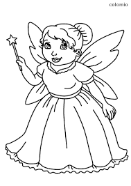Check spelling or type a new query. Fairy Coloring Pages Free Printable Fairy Coloring Sheets