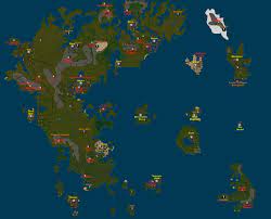 Ultima Online Britannia Map Ultima Online's Influence – Raph's Website