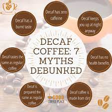 Decaf Coffee 7 Myths Debunked Decaf Coffee Coffee Benefits Decaff Coffee