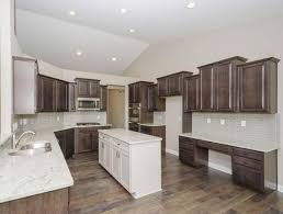Gourmet Kitchen Radford Maple Flagstone Perimeter Cabinets Lillian Purestyle Glacier Gray Island Kitchen Remodel White Shaker Kitchen Cabinets Grey Cabinets