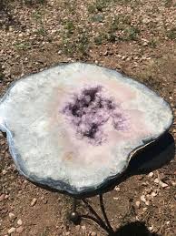 Amethyst Geode Table Wine Furniture Luxury Outdoor Furniture Amethyst Crystal