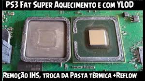 Recuperei Um Ps3 Fat Com Ylod Troca Da Pasta Termica Ihs Youtube