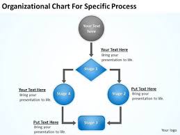 organizational chart for specific procee ppt business plan