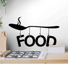 Home improvement reference related to kitchen wall decor stickers. Cutlery Stickers For Every Need Tenstickers