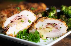 Lay the chicken breast between 2 pieces of plastic wrap. Chicken Cordon Bleu Blackstone Products