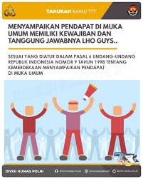 Cara lain yang tidak kalah penting antara lain adalah: Divisi Humas Polri No Twitter Pasal 6 Uu Ri No 9 Tahun 1998 Tentang Kemerdekaan Menyampaikan Pendapat Di Muka Umum Warganegara Yang Menyampaikan Pendapat Di Muka Umum Berkewajiban Dan Bertanggungjawab Untuk